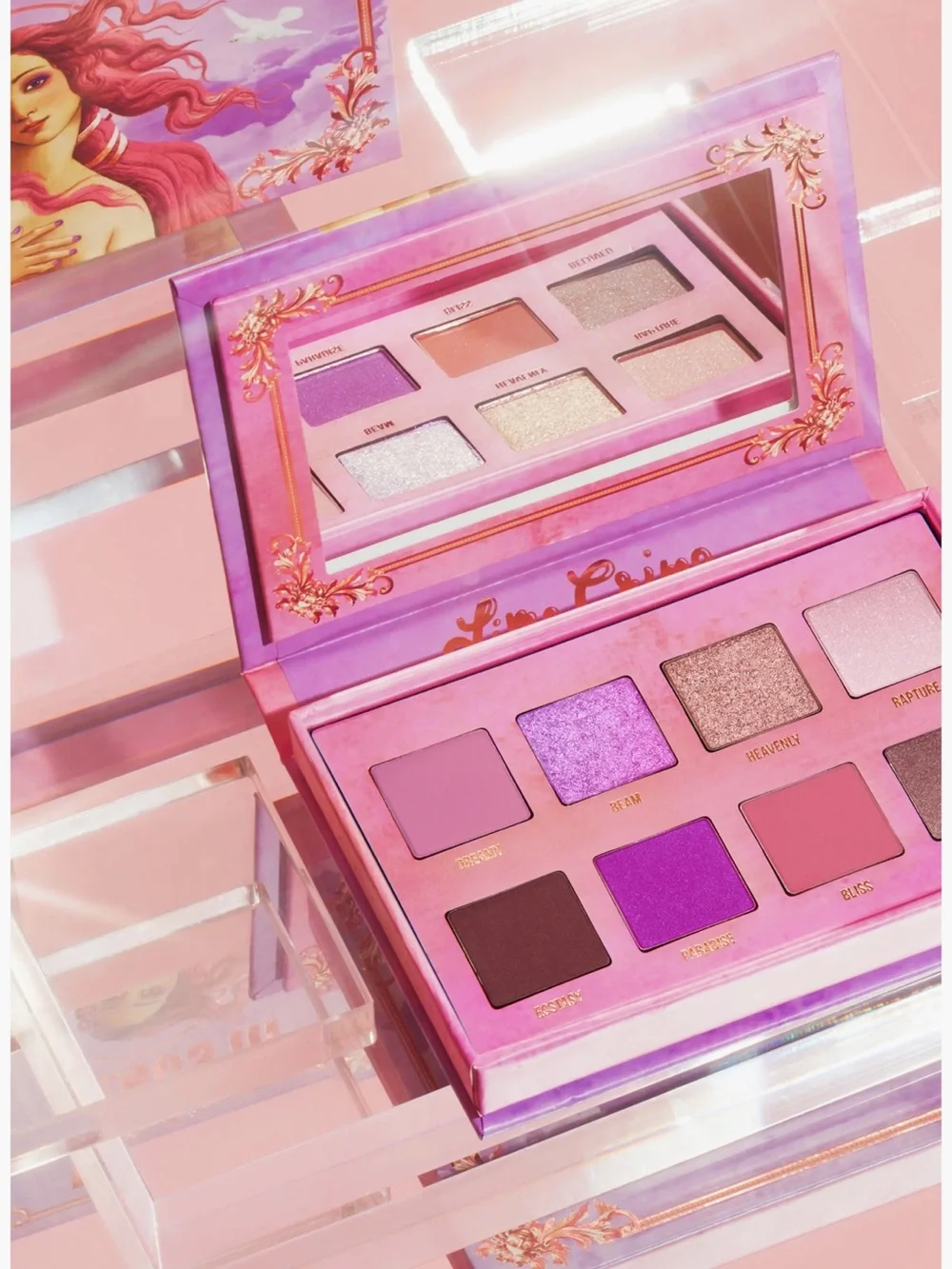 New Lime Crime Venus III Eyeshadow Palette - Pink, Purple & Rose Gold Shades